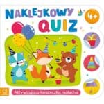 Naklejkowy quiz 4+ Książki/Interaktywne