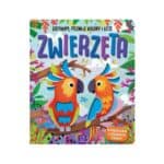 Dotykam poznaję filc zwierzęta Książki/Sensoryczne