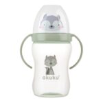 Bidon z miękkim ustnikiem szop Mama i dziecko/Kubki Bidony