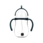 Bidon ze słomką i odważnkiem Mama i dziecko/Kubki Bidony