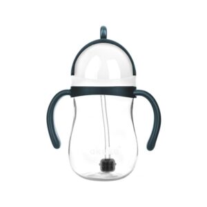 Bidon ze słomką i odważnkiem Mama i dziecko/Kubki Bidony