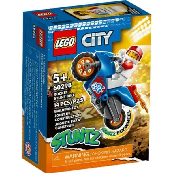 Lego City Rakietowy motocykl kaskaderski