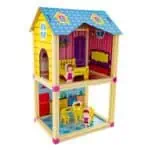 Domek dla lalek niebieski mały Zabawki/Domki namioty