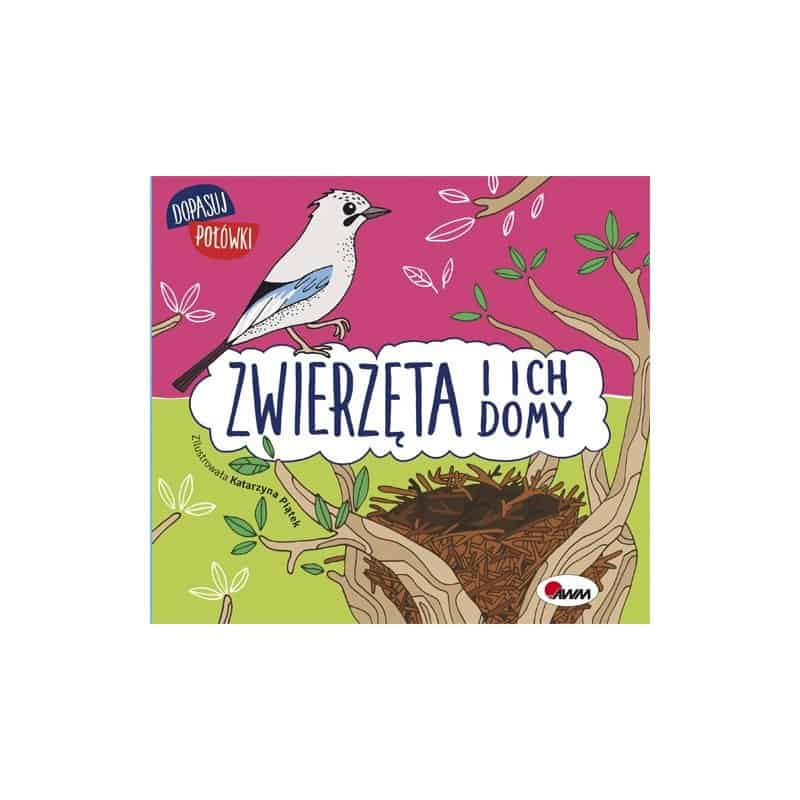 Dopasuj połówki zwierzęta i ic Książki/Gry i zadania