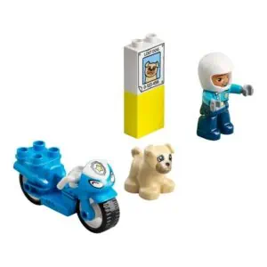 Duplo motocykl policyjny Zabawki/Klocki/Lego