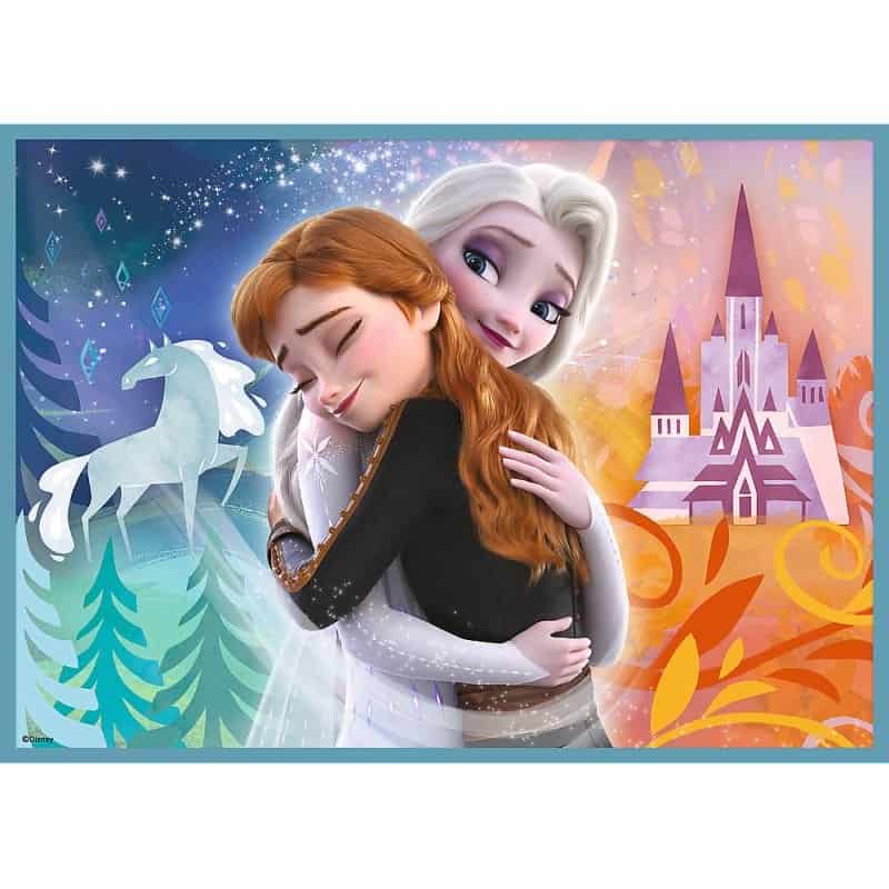 Puzzle 4w1 Niezwykły Świat Frozen TREFL - obrazek 4