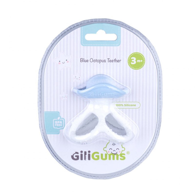 Gryzak Ośmiorniczka niebieska DUMEL