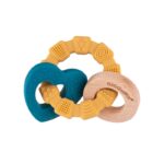 Gryz. pierścień serce sil.dre. Mama i dziecko/Gryzaki Grzechotki/Gryzaki