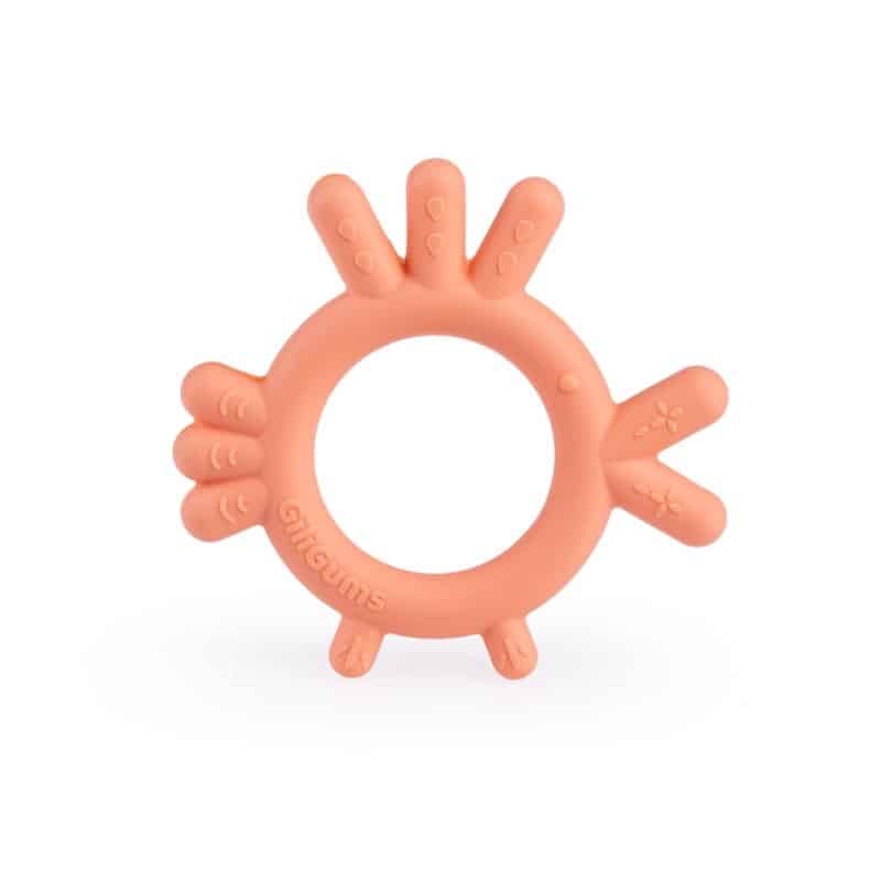 Gryzak kurczak brzoskw. Mama i dziecko/Gryzaki Grzechotki/Gryzaki