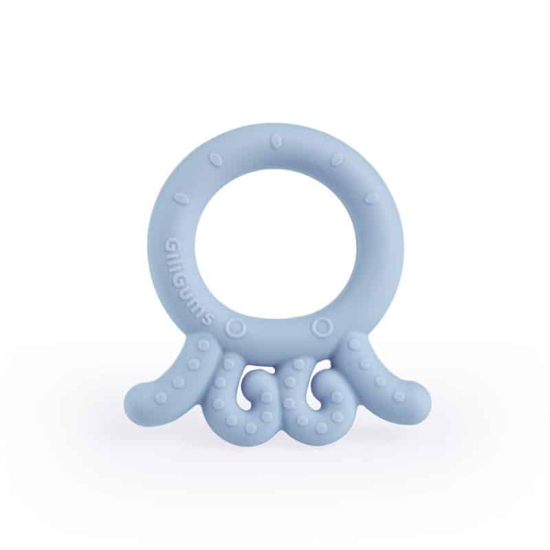 Gryzak ośmiornica jasnonieb. Mama i dziecko/Gryzaki Grzechotki/Gryzaki