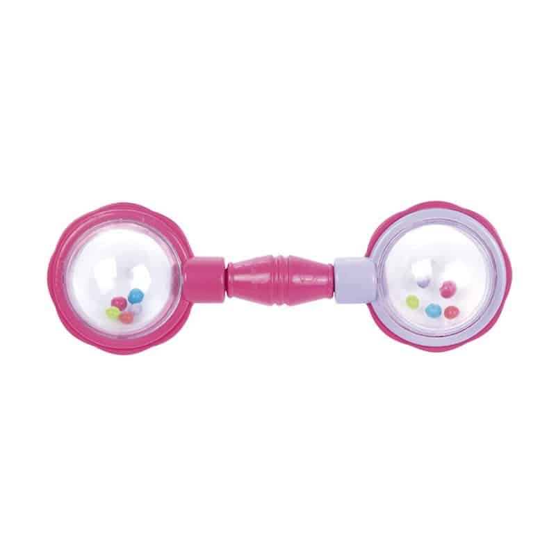 Grzechotka nowa sztanga róż Mama i dziecko/Gryzaki Grzechotki/Grzechotki