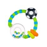 Grzechotka z kolor. koralikami Mama i dziecko/Gryzaki Grzechotki/Grzechotki