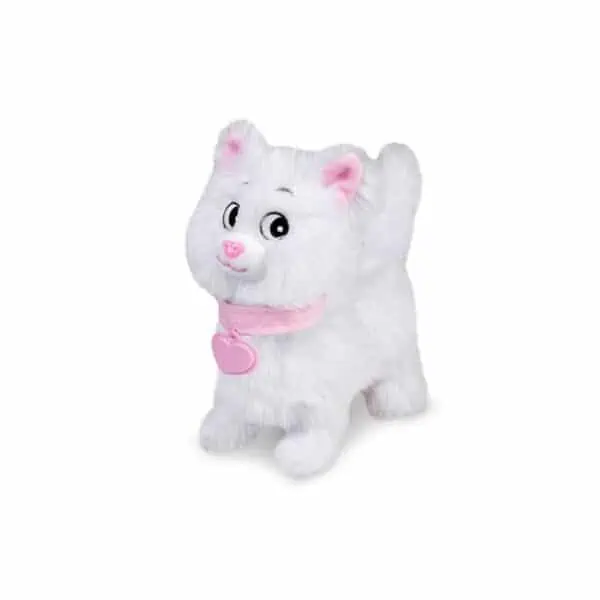 Kotek chodzący na smyczy biały Zabawki/Interaktywne/Zwierzęta