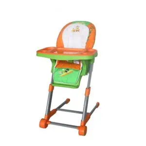 Krzesełko hc11-7 rainbow orange Krzesełka do karmienia