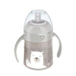 Kub. ze słom. 150ml.buddy bear Mama i dziecko/Kubki Bidony