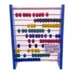 Liczydło drewniane niebieskie dromader