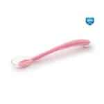 Łyżeczka silikonowa różowa Mama i dziecko/Karmienie/Naczynia Pojemniki/Sztućce