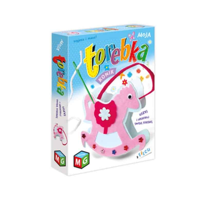 Moja torebka z filcu konik Zabawki/Prace ręczne