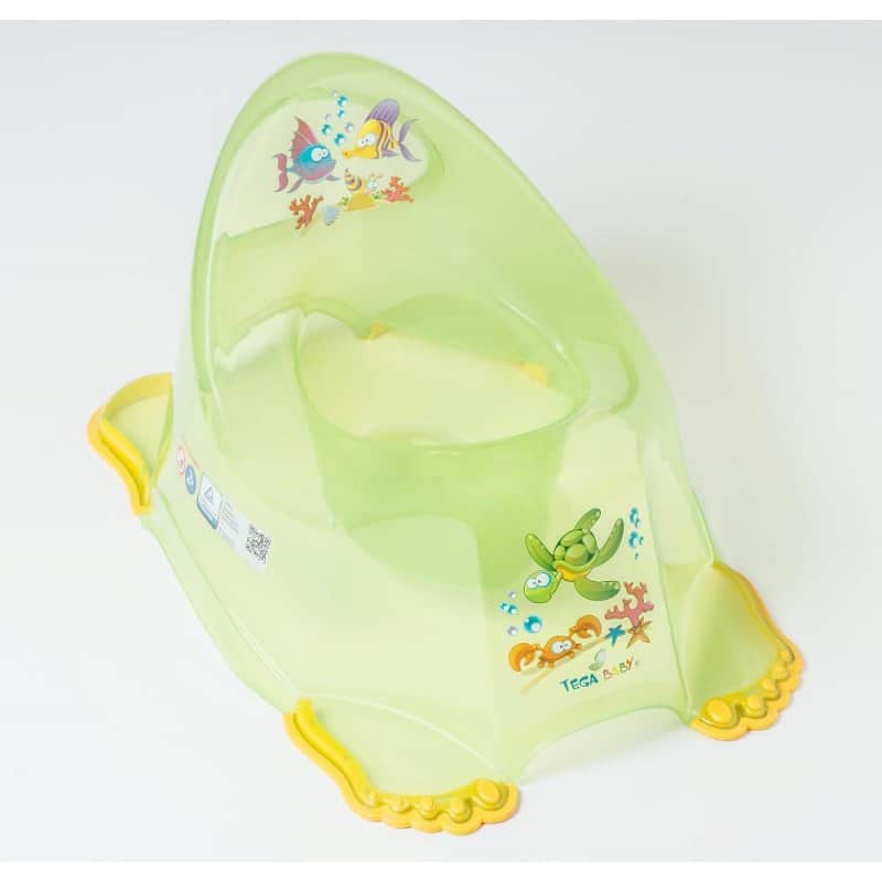 Nocnik antyp.aqua trans.zielon Pielęgnacja/Nocniki Nakładki