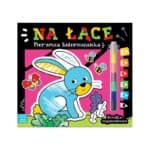 Pierwsza kolorowanka na łące Książki/Kolorowanki wyklejanki