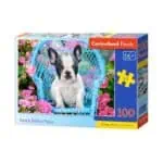Puzzle 100 french bulldog pupy Zabawki/Puzzle