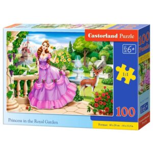 Puzzle 100 princess in garden Zabawki/Puzzle