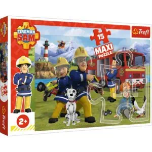 Puzzle 15 maxi drużyna w akcji Zabawki/Puzzle