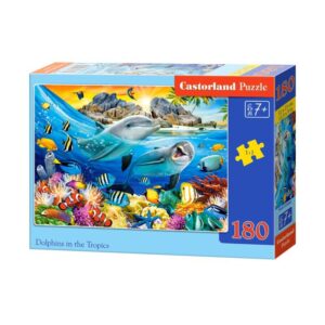 Puzzle 180 el. dolphins tropic Zabawki/Puzzle