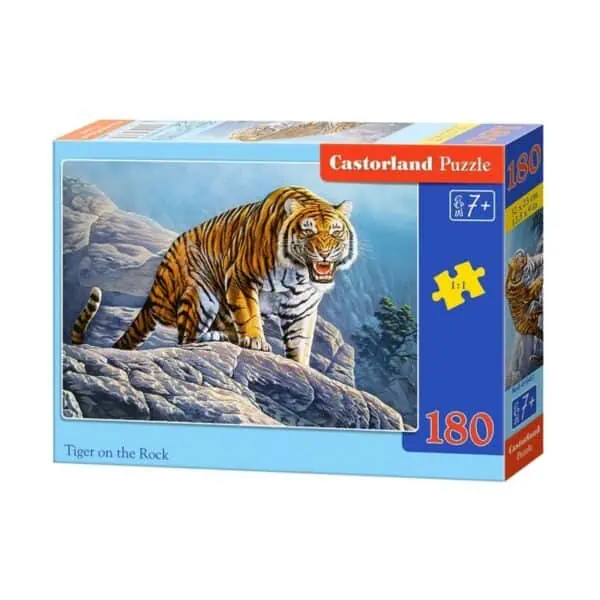 Puzzle 180 el. tiger on rock Zabawki/Puzzle