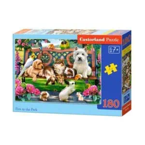 Puzzle 180el. pets in the park Zabawki/Puzzle