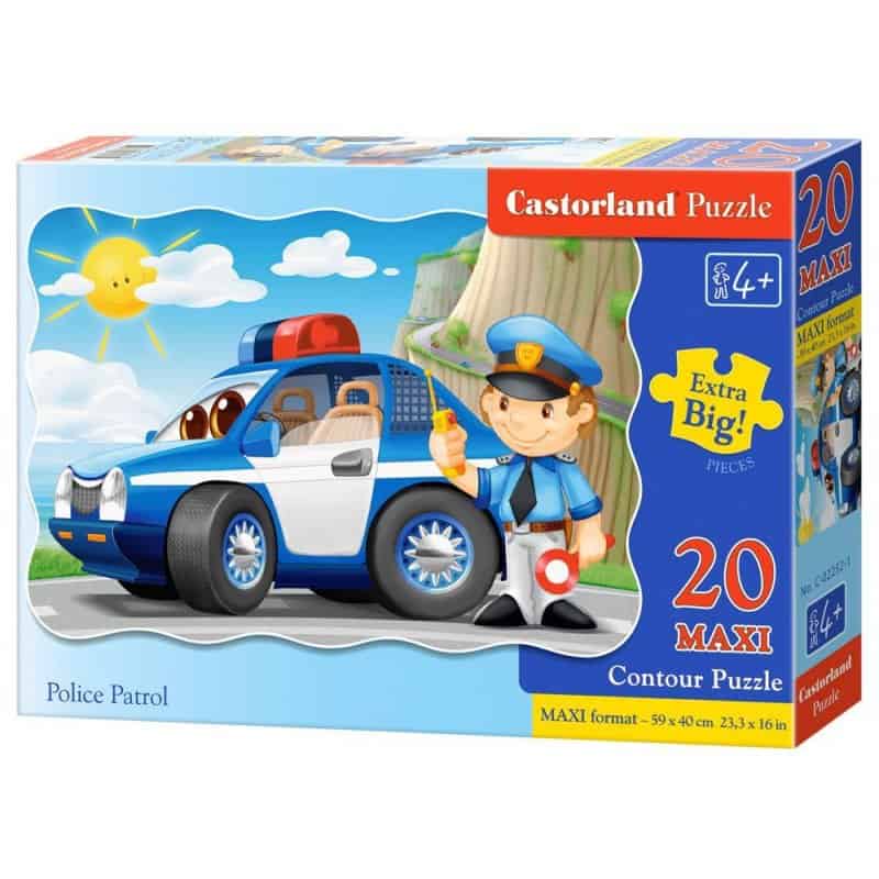 Puzzle 20el.maxi police patrol Zabawki/Puzzle