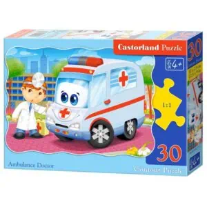 Puzzle 30 el. ambulance doctor Zabawki/Puzzle