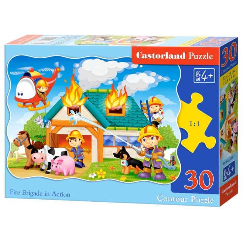 Puzzle 30 el. fire brigade Zabawki/Puzzle