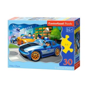 Puzzle 30 el. police chase Zabawki/Puzzle