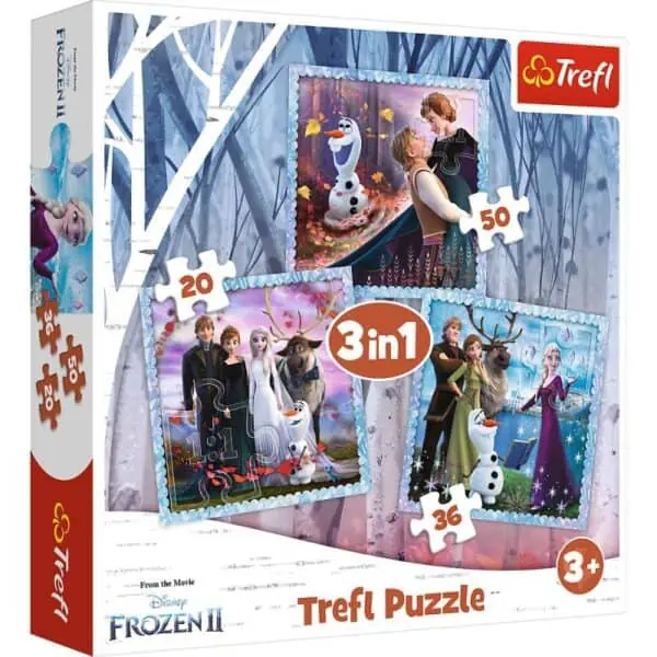 Puzzle 3w1 magiczna opowieść Zabawki/Puzzle