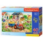 Puzzle 40 el.maxi life on farm Zabawki/Puzzle