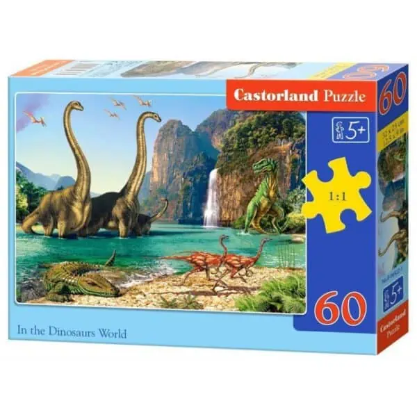 Puzzle 60el. dinosaurs world Zabawki/Puzzle