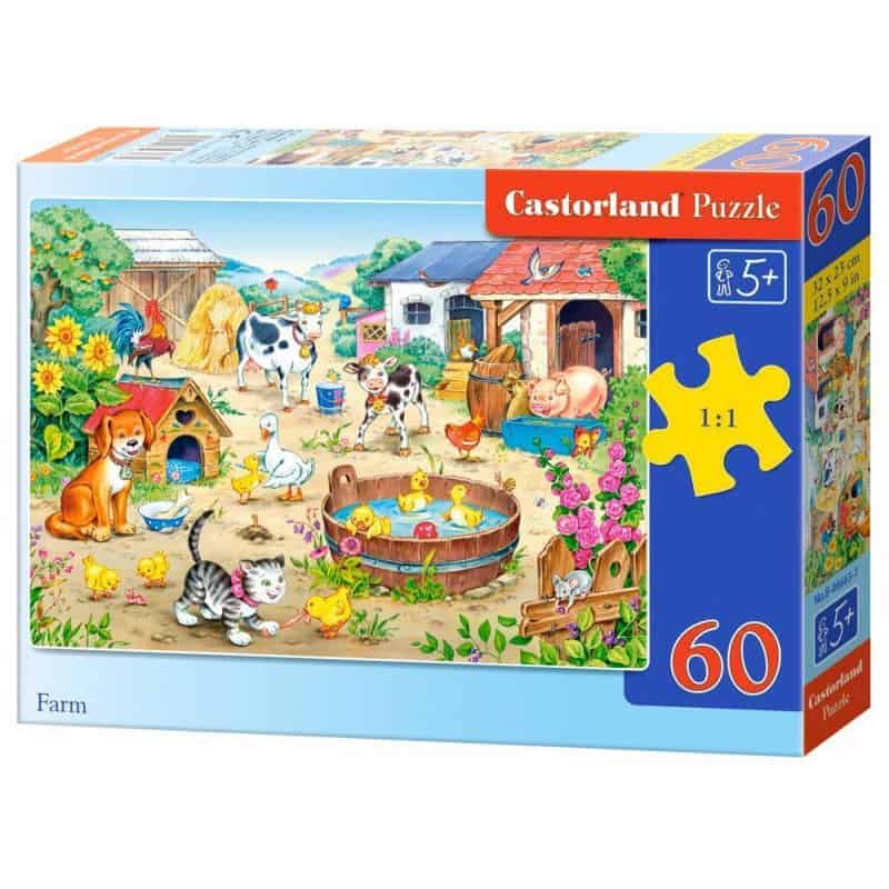 Puzzle 60el. farm Zabawki/Puzzle