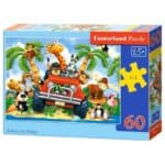 Puzzle 60el. softies on safari Zabawki/Puzzle
