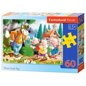 Puzzle 60el. three little pigs Zabawki/Puzzle