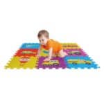 Puzzle piankowe 9el pojazdy Zabawki/Puzzle