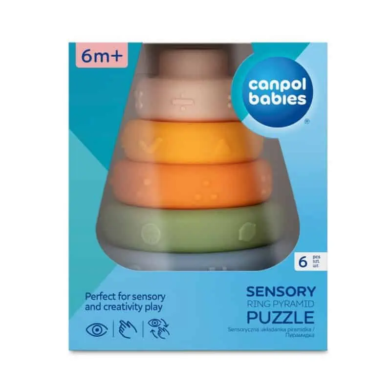 Sens. układanka piramidka Zabawki/Różne