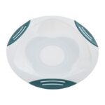 Talerzyk z przyzsawką tur/biel Mama i dziecko/Karmienie/Naczynia Pojemniki/Talerze