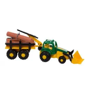 Traktor master z drewnem Zabawki/Pojazdy