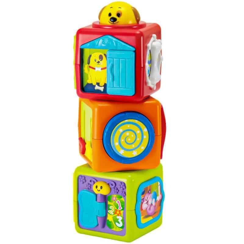 Wieża z klocków Zabawki/Klocki/Pozostałe