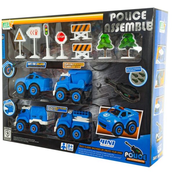 Zabawka policja do składania EUROBABY