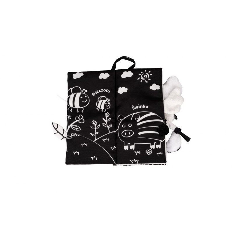 Zwierzaki sensory ogonki czarno-biała DUMEL - obrazek 3