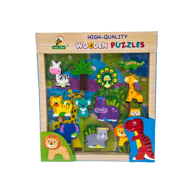 Zab puzzle safari klo 16h1138 Zabawki/Zabawki drewniane