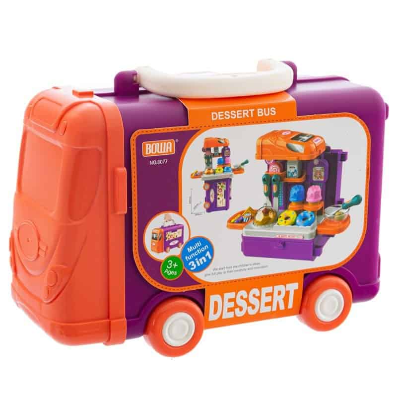 Zabawka autobus deserowy Zabawki/Domki namioty