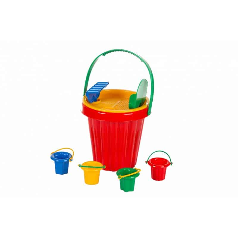 Zestaw do piasku z wiaderkami Zabawki/Do piaskownicy